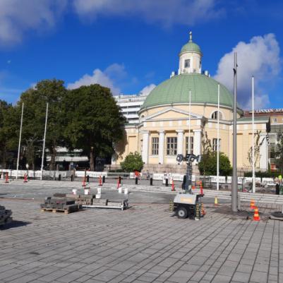 Turku, Yliopistonkatu K4B ja torin yläosa RU